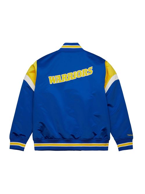 Mitchell&Ness NBA Heavyweight Satin Jacket Golden State Warriors Mitchell&Ness | OJBF5516GOLDEN STATE